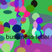 bussiness letter sampler